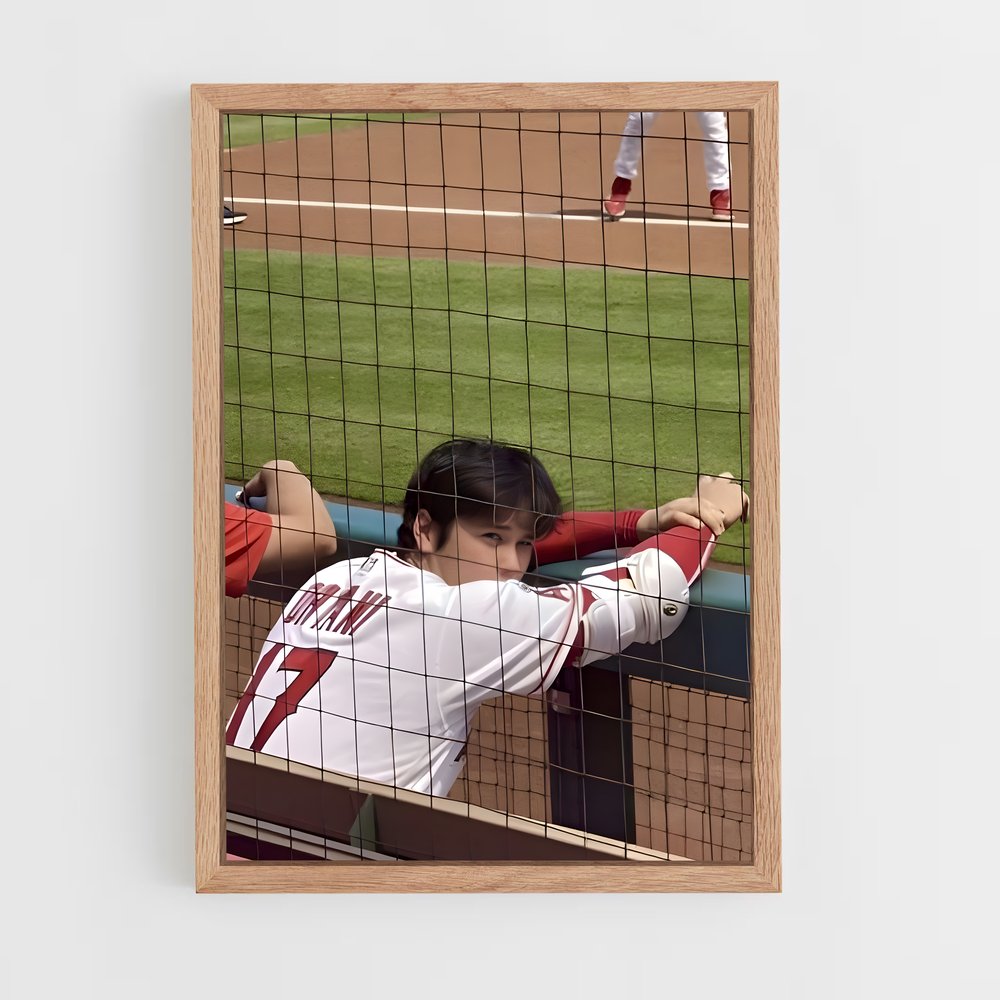 Poster Shohei ohtani – affiche Baseball (vue 4)